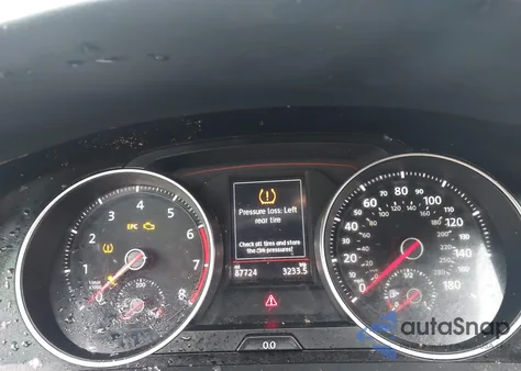 2017 Volkswagen Golf Gti Autobahn 4-Door/S 4-Door/Se 4-Door/Sport 4-Door из США, поврежденный, VIN 3VW5T7AU3HM022703